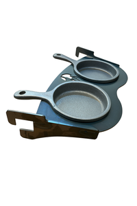 Cast Iron Provoletera x2 + Bracket