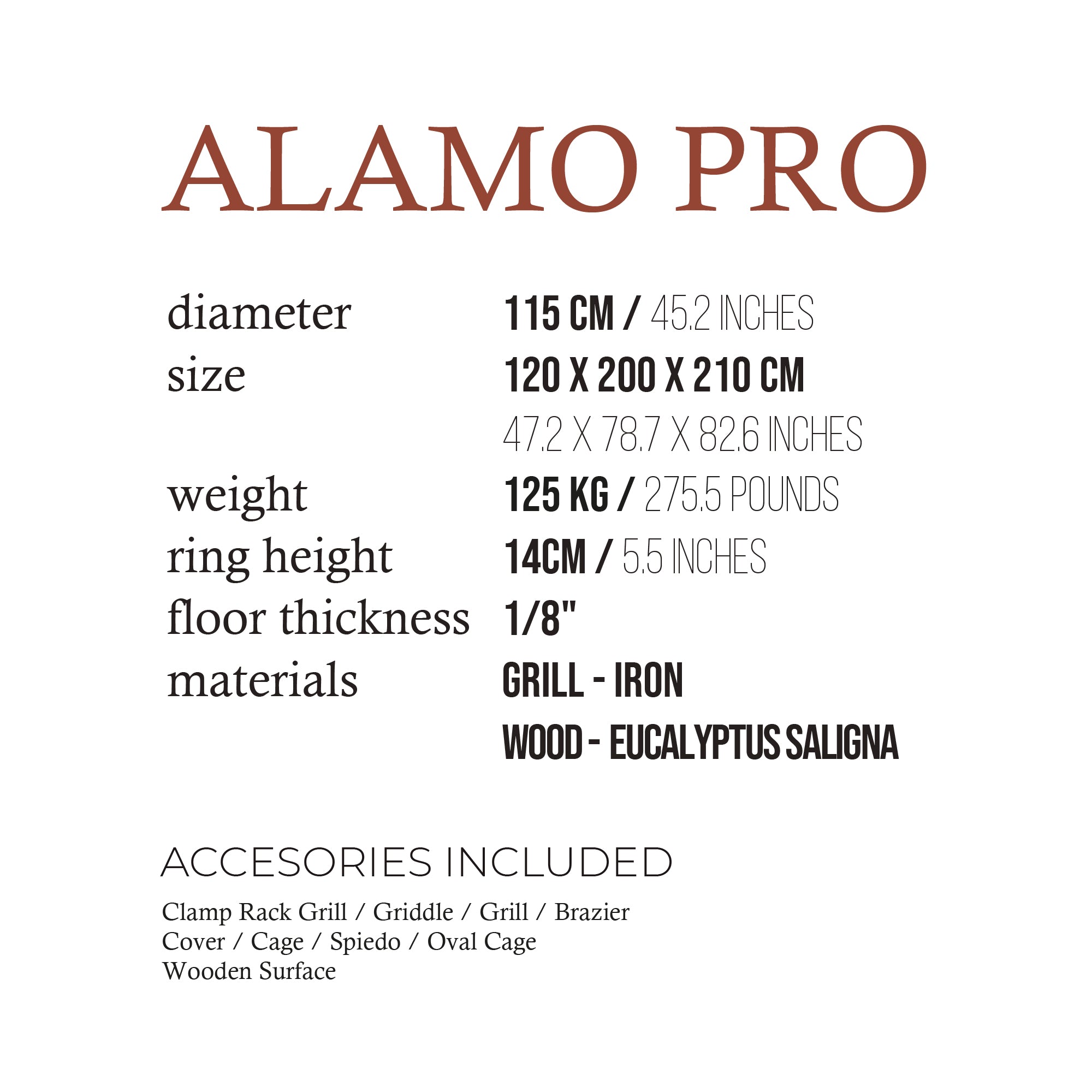 ALAMO PRO 120