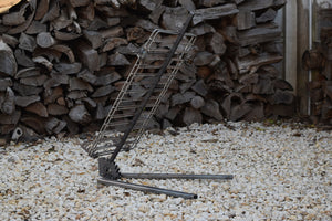 Ground base Clamp rack grill